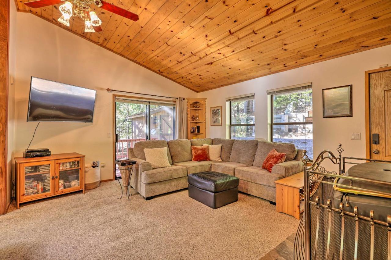 Quiet Twain Harte Cabin With Deck And Forest Views! 외부 사진