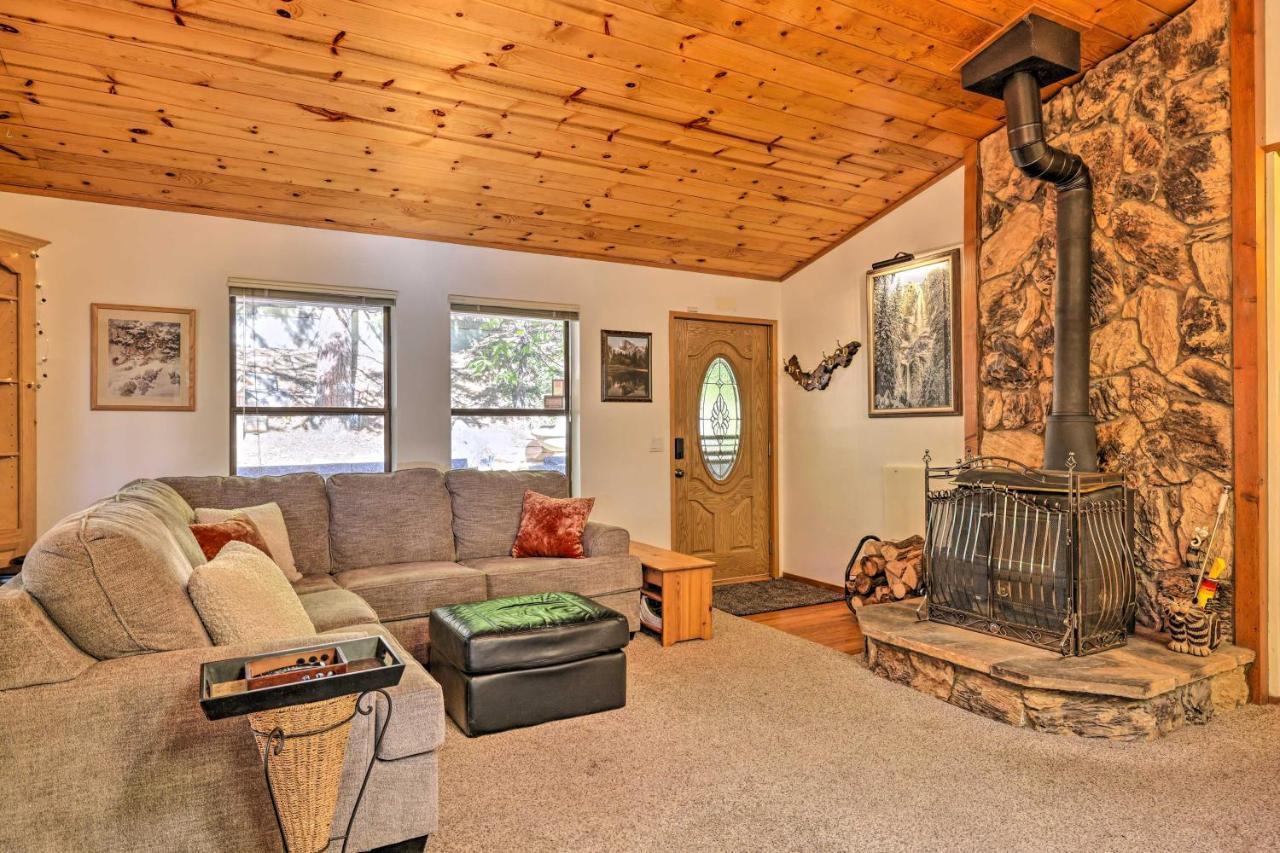 Quiet Twain Harte Cabin With Deck And Forest Views! 외부 사진
