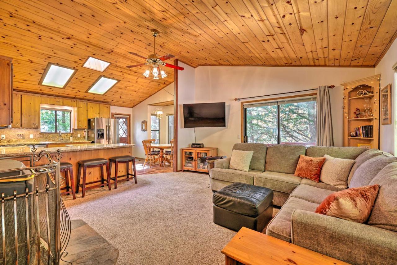 Quiet Twain Harte Cabin With Deck And Forest Views! 외부 사진