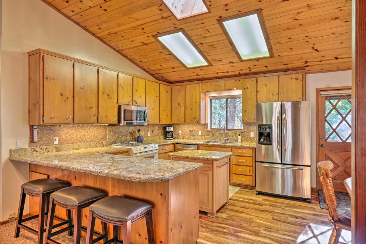 Quiet Twain Harte Cabin With Deck And Forest Views! 외부 사진
